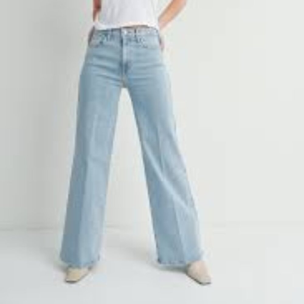 Just Black Denim Palazzo Jean